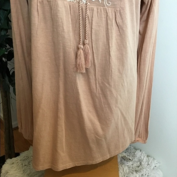 Sonoma Goods For Life peasant top L long sleeve - Picture 6 of 11